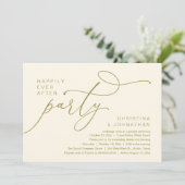 Invitation Fête pour un Bonheur Éternel, Dîner de Mariage Rom (Debout devant)