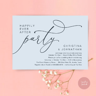 Invitation Fête pour un Bonheur Éternel, Dîner de Mariage Rom