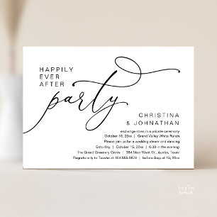 Invitation Fête pour un dénouement heureux, Dîner de mariage