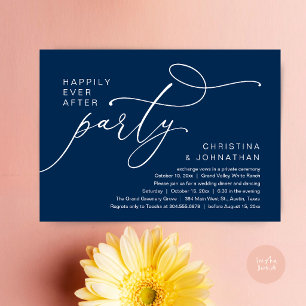 Invitation Fête pour un dénouement heureux, Dîner de mariage