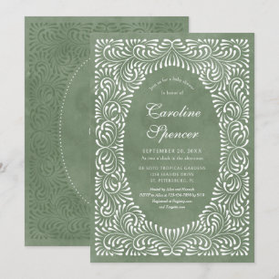 Invitation Fête prénatale bébé genre neutre Talavera