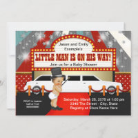 Fête Prénatale Bébé Star de Cinéma Limousine Petit