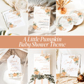 Invitation Fête Prénatale d'Automne | Boho Un Petit Citrouill