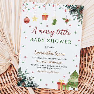 Invitation Fête Prénatale de Bébé Joyeuse