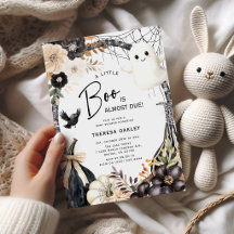 Fête Prénatale Fantaisiste Un Petit Boo Bébé