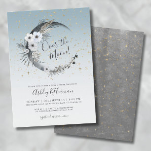 Invitation Fête Prénatale pour Bébé Pleine Lune