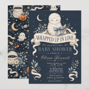 Invitation Fête Prénatale pour un Petit Garçon sous le Thème