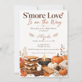 Invitation Fête Prénatale S'more Love (Devant)