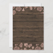 Invitation Fête prénatale Stringlight Cowboy est en route Béb (Dos)