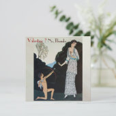 INVITATION FÊTE RÉTRO ANTI SAINT-VALENTIN BOURRAGE DE SIGNAUX (Debout devant)