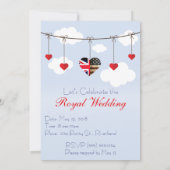 Invitation Fête Royale de Mariage (Dos)