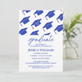 Invitation Fête simple moderne de graduation (Debout devant)