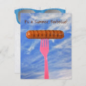 Invitation fête solstice d'été (Devant / Derrière)