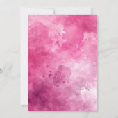 Invitation Fête spa Anniversaire, Dormir, Fête de bois (Dos)