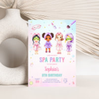 Fête Spa de beauté fille fête d'anniversaire