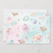 Invitation Fête spa Pastel Glam Photo fête d'anniversaire (Dos)