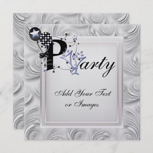 Invitation Fête! - SRF (Devant / Derrière)