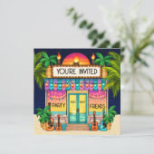 INVITATION FÊTE SUR LA PLAGE (Debout devant)