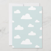 Invitation Fête sur la Plage (Dos)