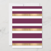 Invitation Fête sur le thème du Vin (Dos)