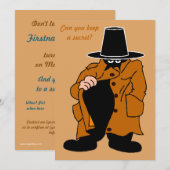 Invitation fête surprise de l'anniversaire secret SPY (Devant / Derrière)