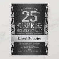 Fête surprise du 25e anniversaire - Argent