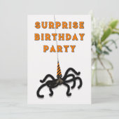 Invitation Fête surprise Octobre (Debout devant)