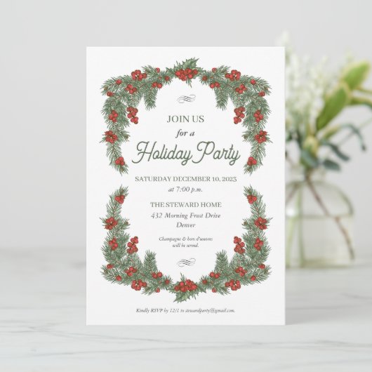 Invitation Fête traditionnelle (Debout devant)