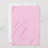 Invitation Fête Tropicale au Piscine (Dos)