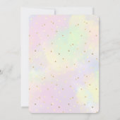 Invitation fête tropicale d'été flamingo (Dos)