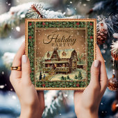 Invitation Fête vintage