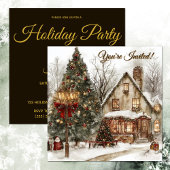 Invitation Fête vintage