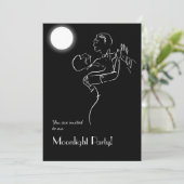 Invitation Fête vintage Halloween (Debout devant)