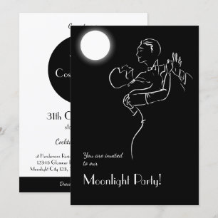 Invitation Fête vintage Halloween