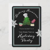 Invitation Fête virtuelle (Devant)