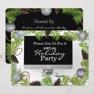 Invitation Fête virtuelle