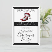 Invitation Fête virtuelle des femmes (Debout devant)