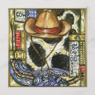 Invitation Fête Wild West - SRF