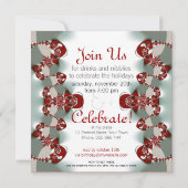 Invitation fêtée du cercle factice (Dos)