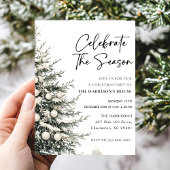 Invitation Fêter la fête de Noël de la saison