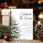 Invitation Fêter la fête de Noël de la saison