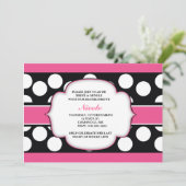 Invitation Fêter la nuit des filles (Debout devant)