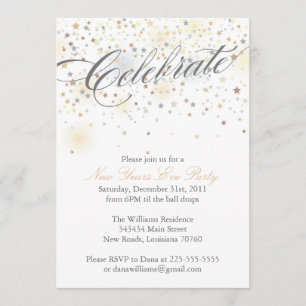 Invitation Fêter le Nouvel An