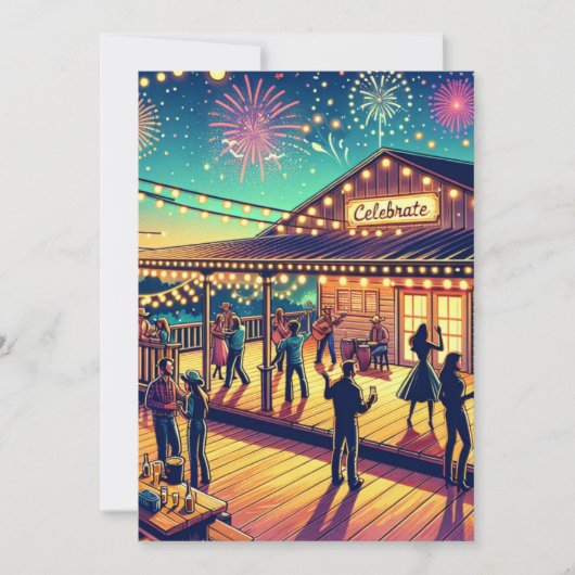 Invitation Fêter n'importe quelle occasion Fête personnalisée (Devant)