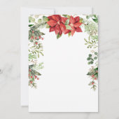 Invitation Fêter Noël de fête de la saison (Dos)