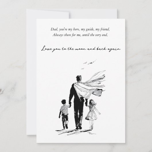 Invitation Fêter papa en style (Devant)