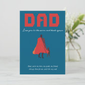 Invitation Fêter papa en style (Debout devant)