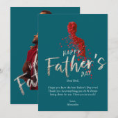 Invitation Fêter papa en style (Devant / Derrière)