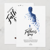 Invitation Fêter papa en style (Devant / Derrière)