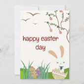 Invitation Fêter Pâques : une journée de joie et de renouveau (Dos)